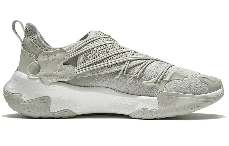 Order 成龍功夫系列KUNG FU x LiNing李寧 輕量高回彈潮流運動休閒鞋 芽黃灰