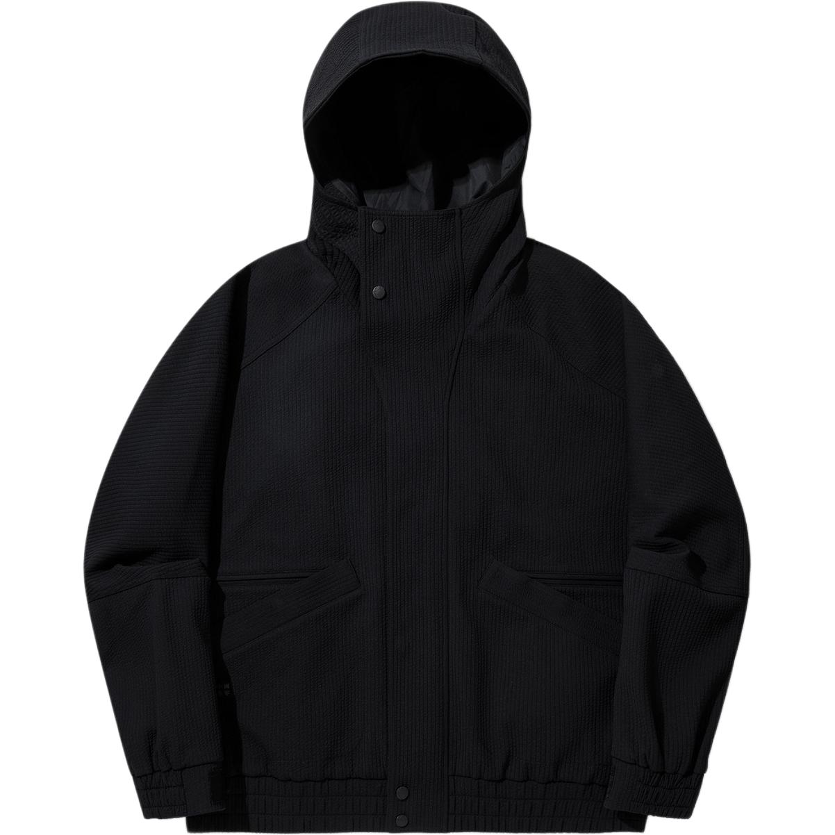 Li-Ning Kung Fu Series Black Hooded Loose-Fit Breathable Jacket AJDU305-2