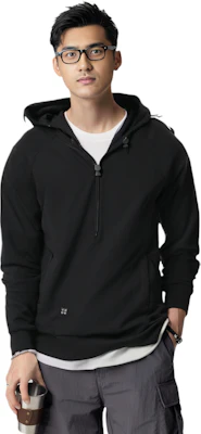 Li-Ning Kung Fu Series Black Hoodie - Comfortable & Casual AWDUB13-1 Shop Li-Ning Kung Fu Series Black Hoodie - Comfortable & Casual AWDUB13-1