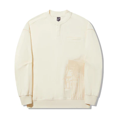 Li-Ning Kung Fu Series Crewneck Pullover Sweatshirt Paper White () AWDT671-3