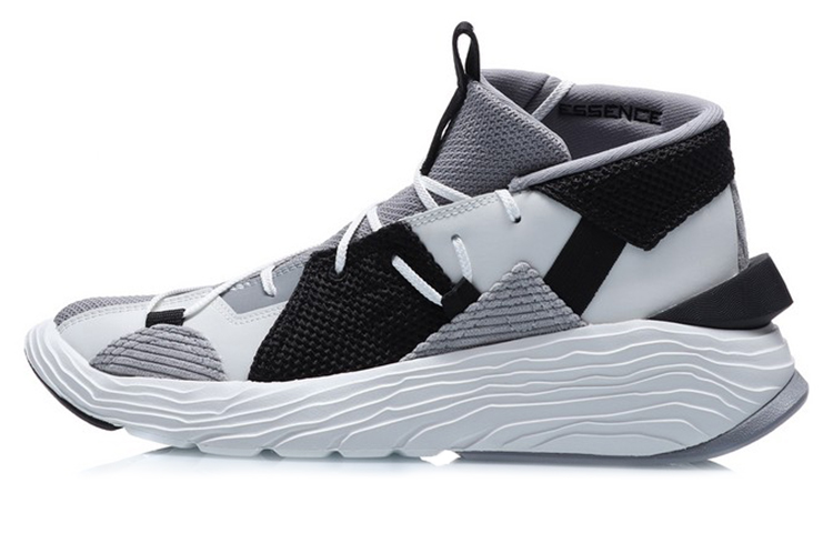 Li-Ning Kung Fu Winterized Sports Shoes 'Grey Black' AGBQ073-2