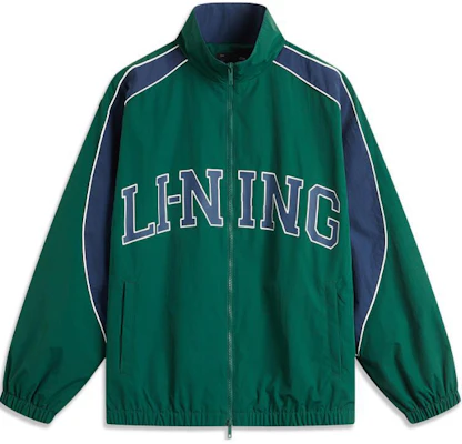 Li-Ning Leaf Retro Water-Resistant Windbreaker Green/Navy Outdoor Jacket AFDU957-6 Buy Li-Ning Leaf Retro Water-Resistant Windbreaker Green/Navy Outdoor Jacket AFDU957-6