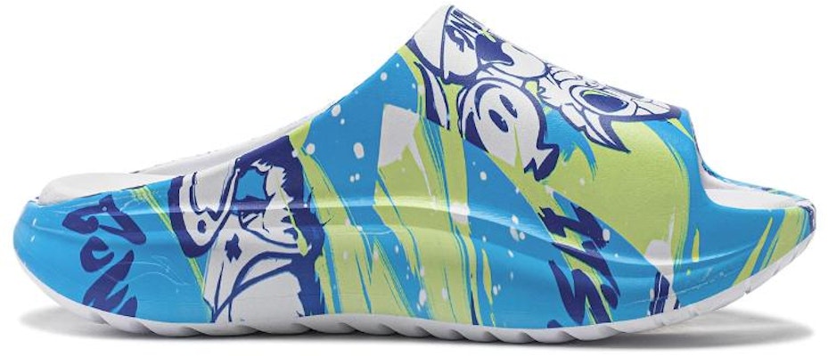 英雄联盟/LEAGUE OF LEGENDS x LiNing李寧 一字拖鞋 男女同款 藍綠 Order 英雄联盟/LEAGUE OF LEGENDS x LiNing李寧 一字拖鞋 男女同款 藍綠