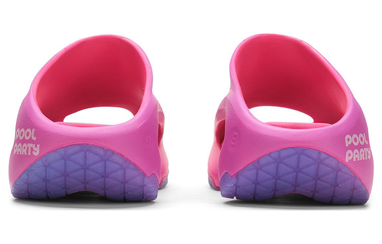 Shop Li-Ning League of Legends x YUN YOU Slay Slides 'Pool Party Crystal Sole Pink Glow' AZST001-31