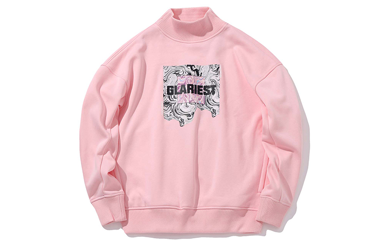 Li-Ning Li Ning NYFW Oversized Pullover Sweatshirt Unisex - Ice Pink AWDP817-2