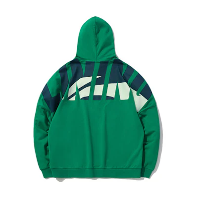 Li-Ning Li Ning Sports Fashion Oversized Knit Hoodie Green (Unisex) AWDQ362-4