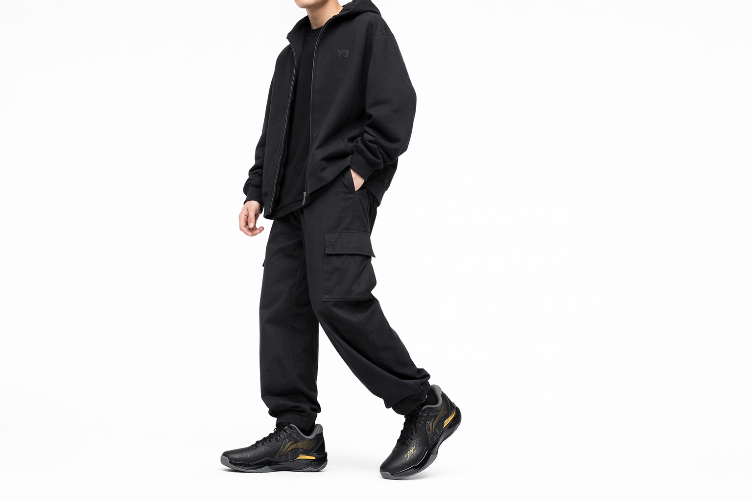 Order Li-Ning LieTing CL 'Black Gold' AYAS034-1