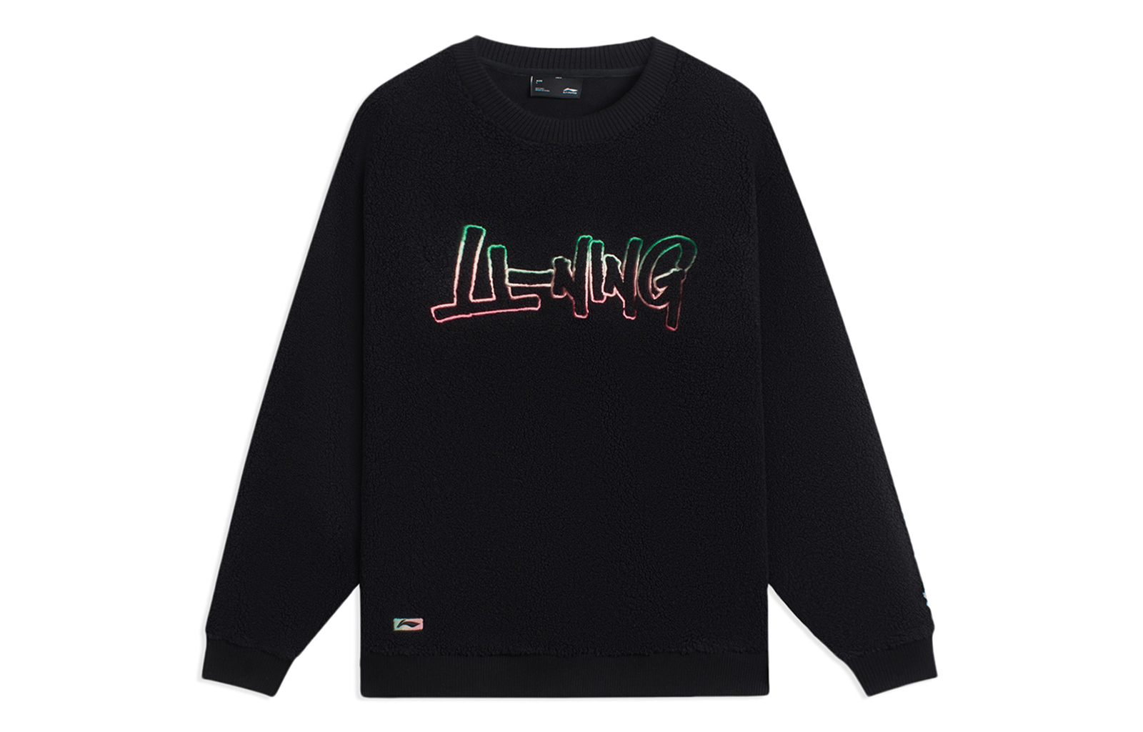 Li-Ning Lifestyle Logo Fleece Sweatshirt Black () AWDSG93-2
