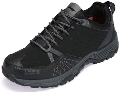 LiNing李寧 防滑耐磨加絨運動休閒鞋 秋冬季 低幫 生活休閒鞋 男款 黑色 Order LiNing李寧 防滑耐磨加絨運動休閒鞋 秋冬季 低幫 生活休閒鞋 男款 黑色