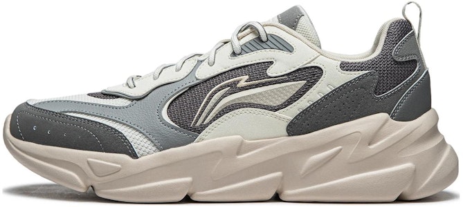 LiNing李寧 減震耐磨 低幫 生活休閒鞋 男款 灰色 Buy LiNing李寧 減震耐磨 低幫 生活休閒鞋 男款 灰色