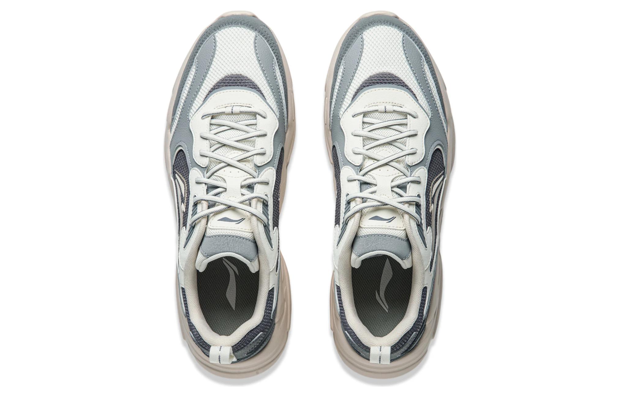 Shop 李宁 生活休闲鞋 低帮款 '灰色' AGCT427-2