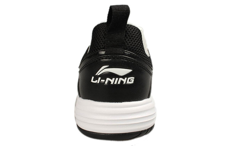 Shop 李宁休闲低帮鞋 '白黑' ATCG005-3