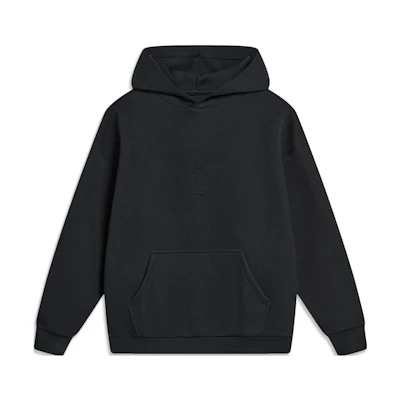 Li-Ning Lifestyle Pullover Hoodie Unisex Black AWDT757-3