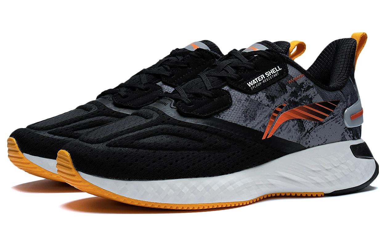 Lookbook Li-Ning Lifestyle Series Low 'Black Orange' AGLS231-1