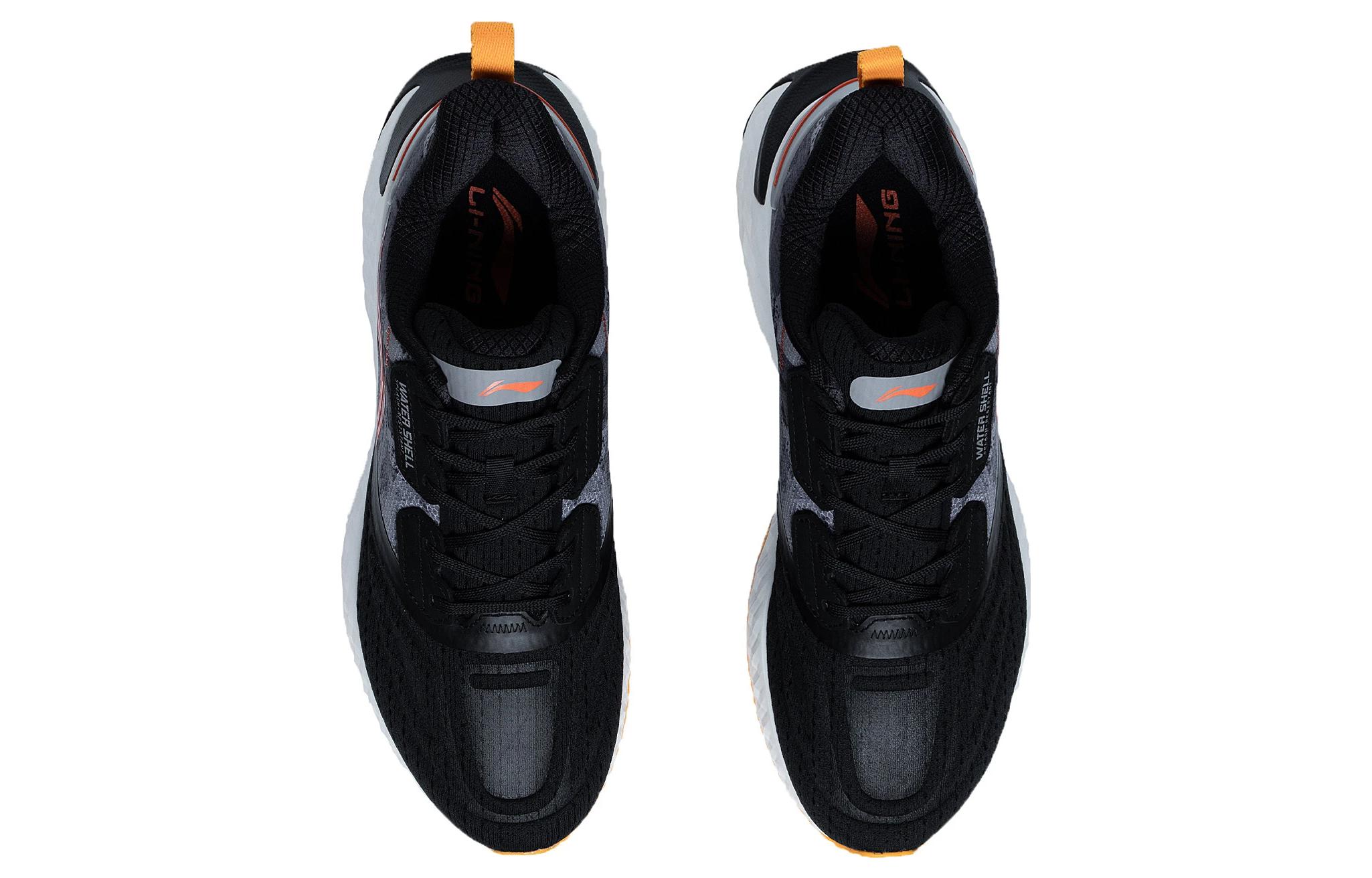 Shop Li-Ning Lifestyle Series Low 'Black Orange' AGLS231-1