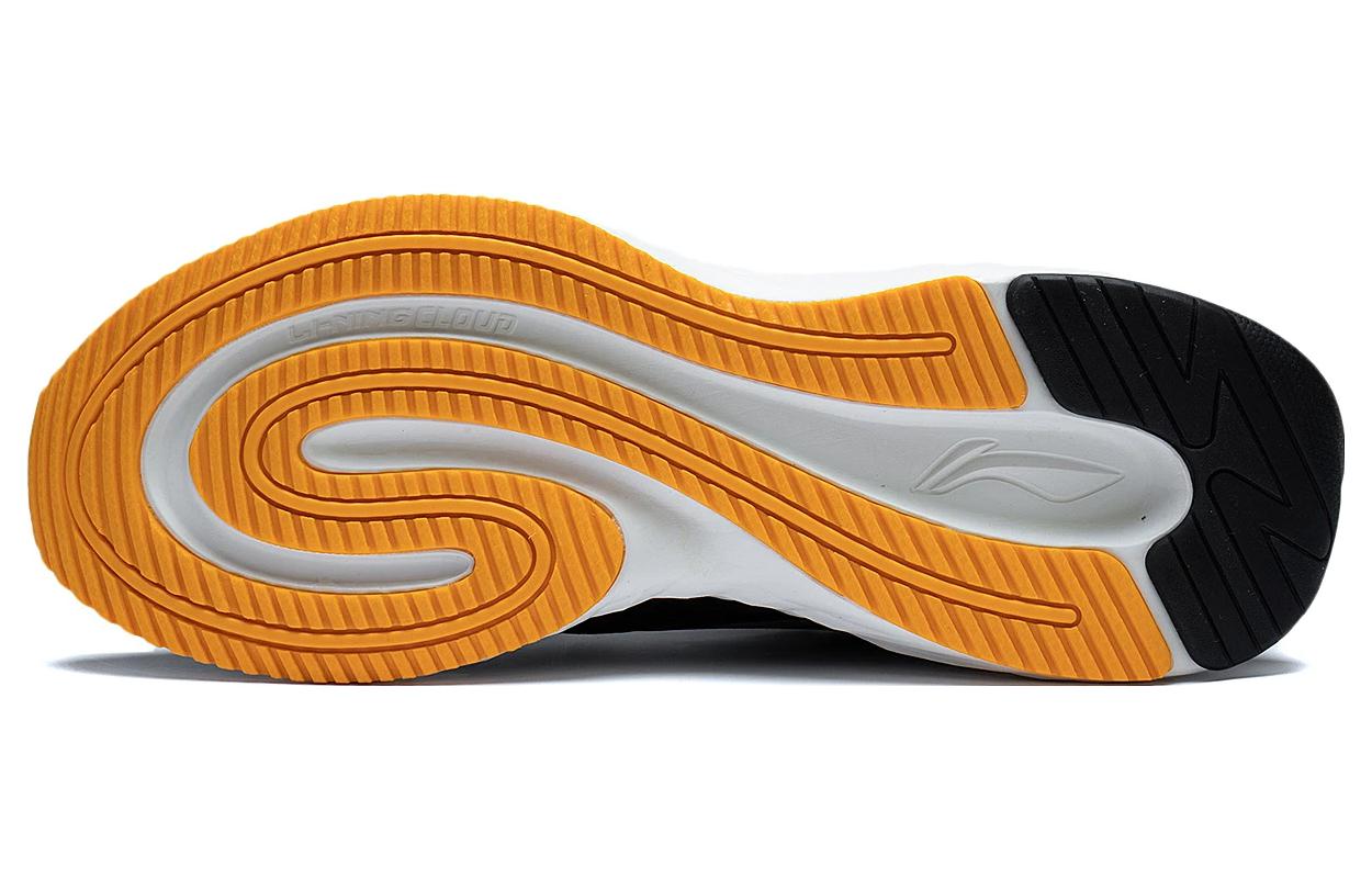 Sizing Li-Ning Lifestyle Series Low 'Black Orange' AGLS231-1