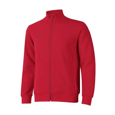 Li-Ning Lifestyle Solid Logo Zip-Up Jacket Bull Red Unisex AWDSF15-4