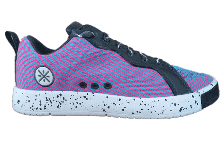 Li-Ning Lifestyle Way of Way Skate Shoes 'Pink Blue Black' 圖 2