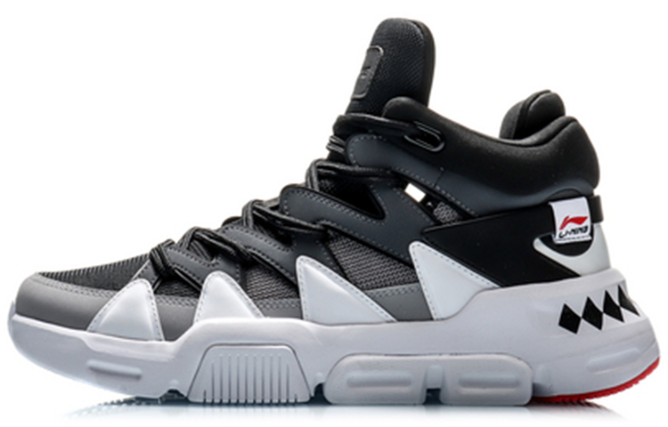 Li-Ning Light Basketball Hi 'Black White' AGBQ061-3