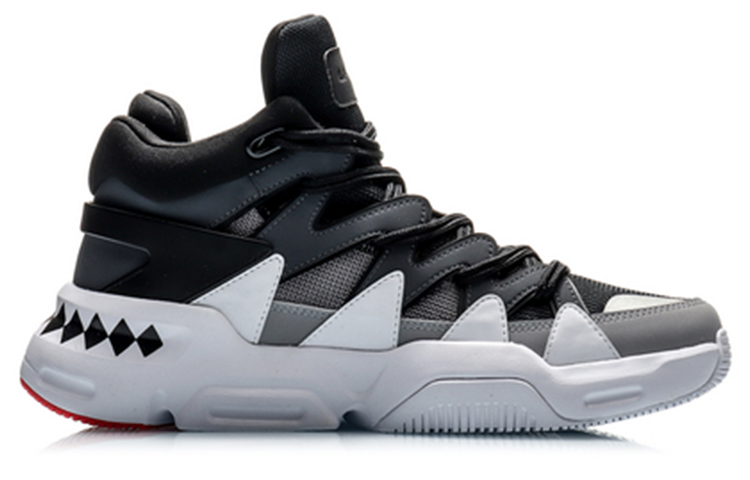 Order Li-Ning Light Basketball Hi ''Noir Blanc'' AGBQ061-3