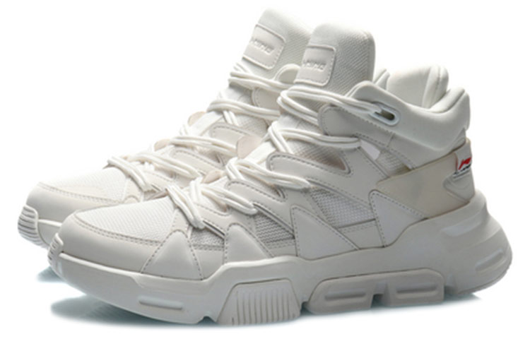 Lookbook Li-Ning Light Basketball Hi ''Blanc'' AGBQ061-1