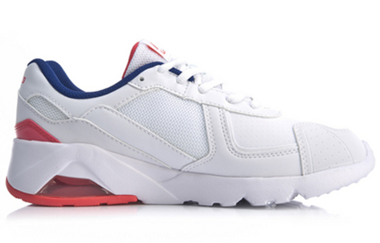 Order Li-Ning Licht Klassiek Leisure Low ''Wit Rood'' AGCP093-5