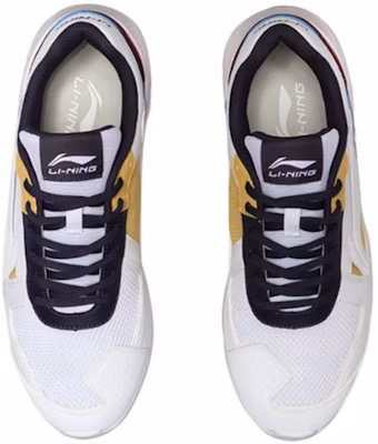 Li-Ning Light Classic Leisure Low ''Blanc Jaune'' AGCP093-4 Shop Li-Ning Light Classic Leisure Low ''Blanc Jaune'' AGCP093-4