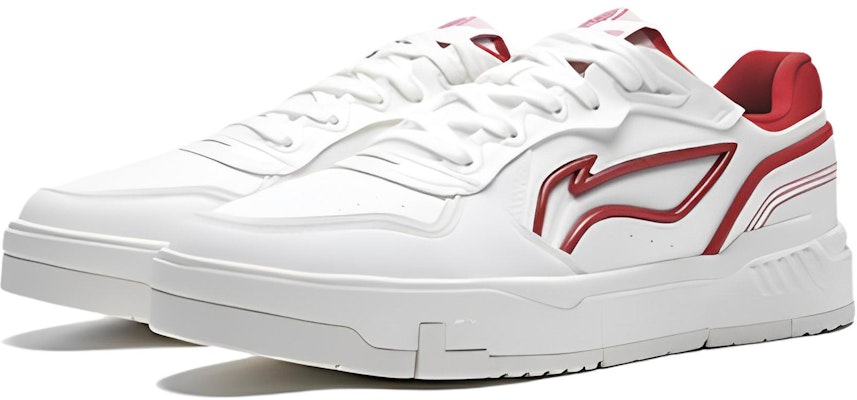 Li-Ning Light Cool Casual Shoes 'White Red' AGCT009-1 Lookbook Li-Ning Light Cool Casual Shoes 'White Red' AGCT009-1