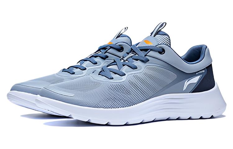 Lookbook Li-Ning Light Feather 'Kelabu Biru' ARST019-4