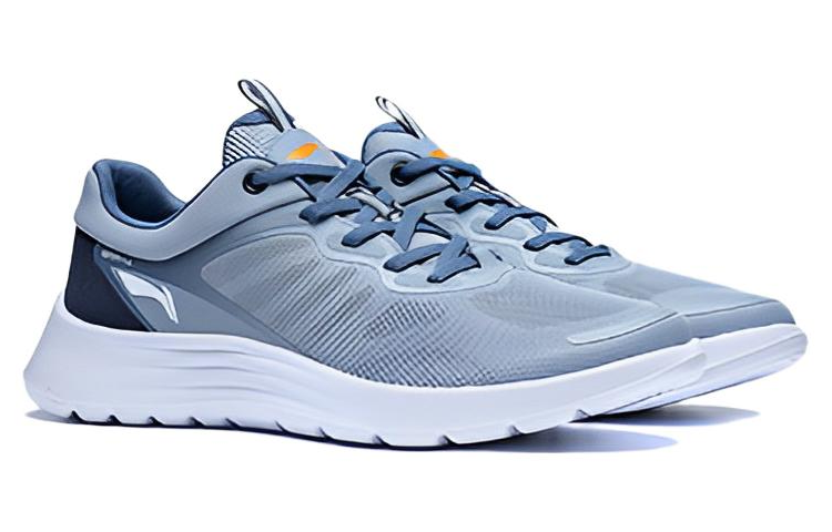 Shop Li-Ning Light Feather 'Kelabu Biru' ARST019-4