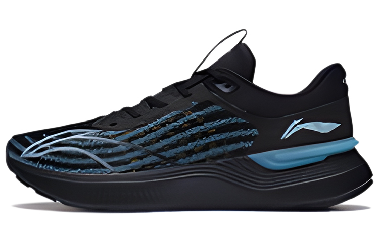 Li-Ning Light Shadow Element 'Black Blue' ARHS041-2
