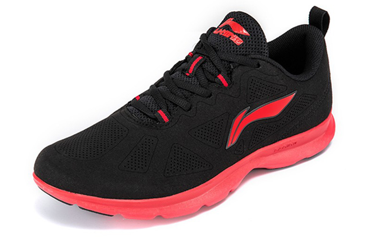 Lookbook Li-Ning Ringan Rendah 'Hitam Pink' ARBN245-7