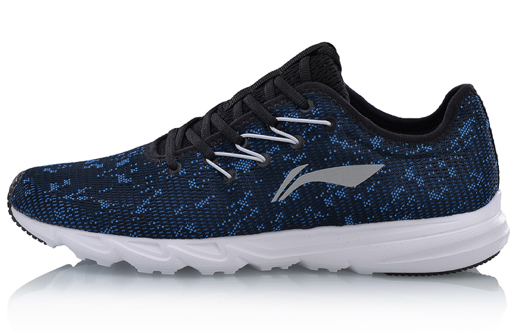 Li-Ning Light Weight Sport Shoes 'Black Blue' ARBN021-1