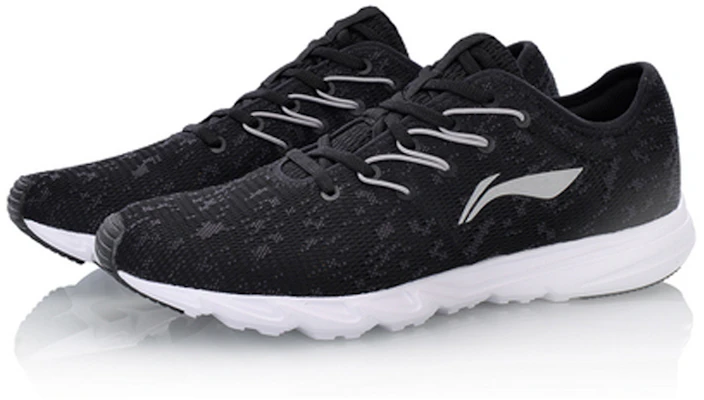 Li-Ning Light Weight Sport Shoes 'Black Grey' ARBN021-7 Lookbook Li-Ning Light Weight Sport Shoes 'Black Grey' ARBN021-7