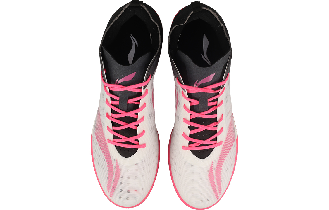 Shop Li-Ning Lightweight 'White Black Pink' ASTR019-8