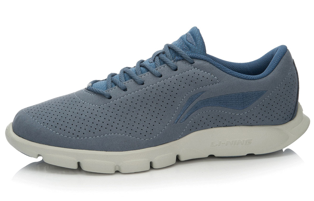 Order Kasut Lari Li-Ning Ringan & Bernafas 'Kelabu Biru' ARBL073-3