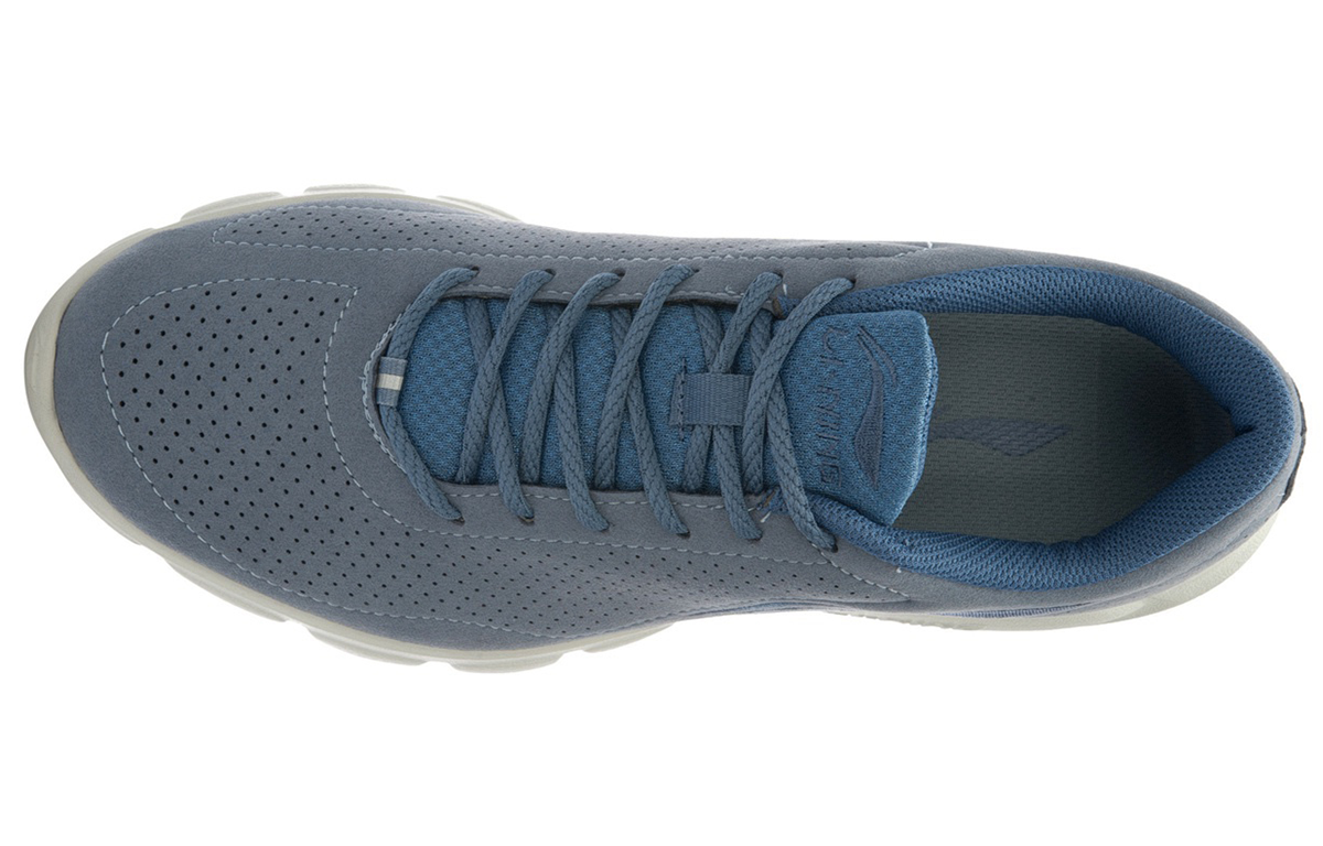 Lookbook Kasut Lari Li-Ning Ringan & Bernafas 'Kelabu Biru' ARBL073-3