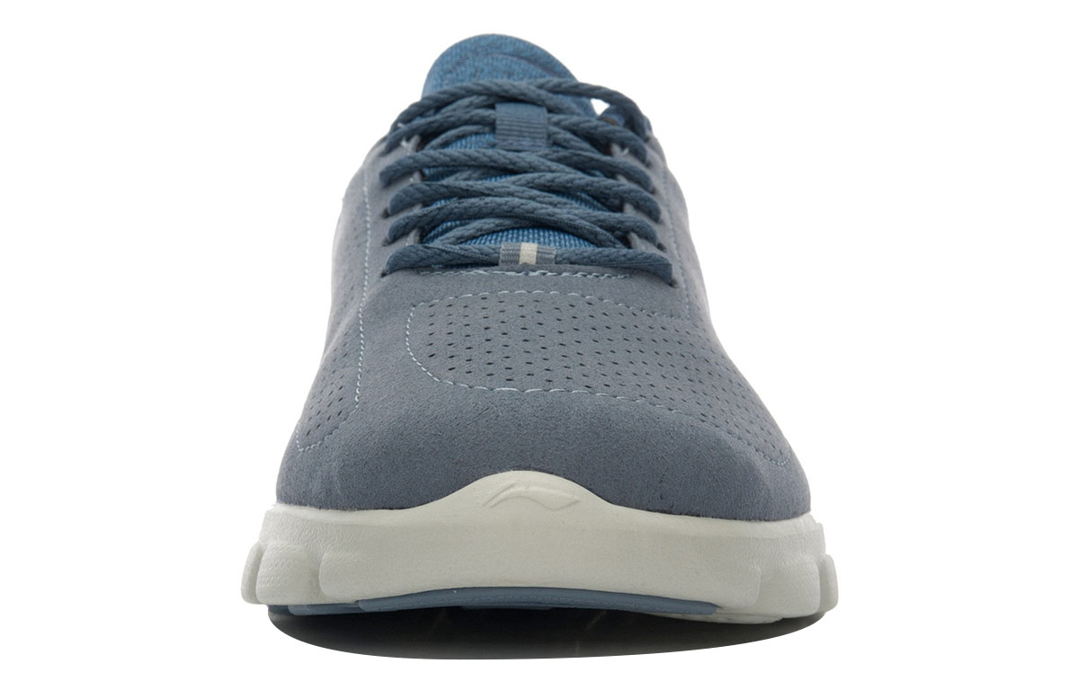 Shop Kasut Lari Li-Ning Ringan & Bernafas 'Kelabu Biru' ARBL073-3