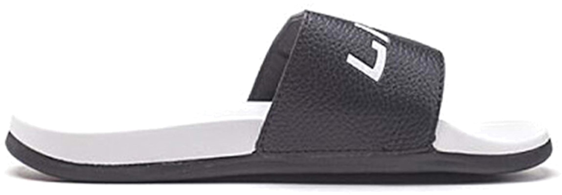 Li-Ning Lightweight Breathable Slides 'Black White' AGAN003-1 Order Li-Ning Lightweight Breathable Slides 'Black White' AGAN003-1