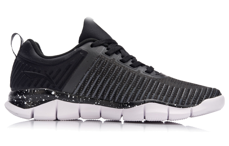 Order Li-Ning Lightweight Breathable Support Flexible Sports Shoes 'Black' AFHN007-1