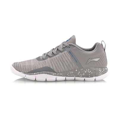Li-Ning Lightweight Breathable Support Running Shoe 'Grey'