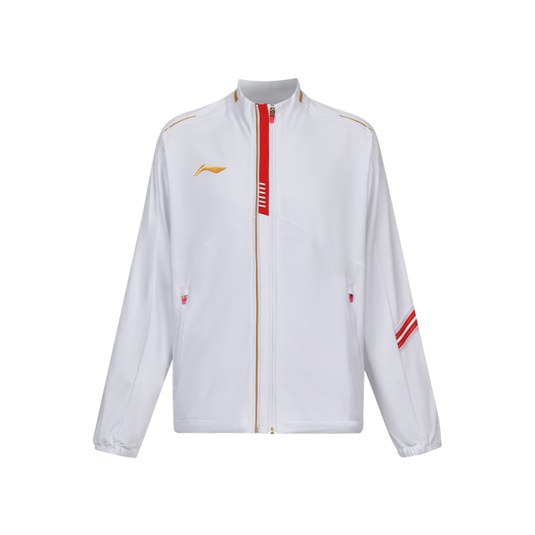 Li-Ning Lightweight Breathable Sweat-Wicking Jacket Unisex - White AWYU001-2
