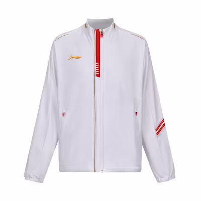 Li-Ning Lightweight Breathable Sweat-Wicking Jacket Unisex - White AWYU001-2