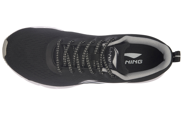 Lookbook Li-Ning Lichtgewicht Brei Hardloopschoenen ''Zwart Wit'' ARBM041-3