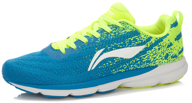 Li-Ning Lichtgewicht Gebreide Hardloopschoenen ''Blauw Groen'' ARBL079-3 Order Li-Ning Lichtgewicht Gebreide Hardloopschoenen ''Blauw Groen'' ARBL079-3