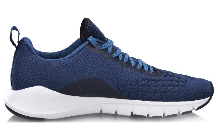 Order Li-Ning Lichtgewicht Brei Hardloopschoenen ''Donkerblauw'' ARKN015-4