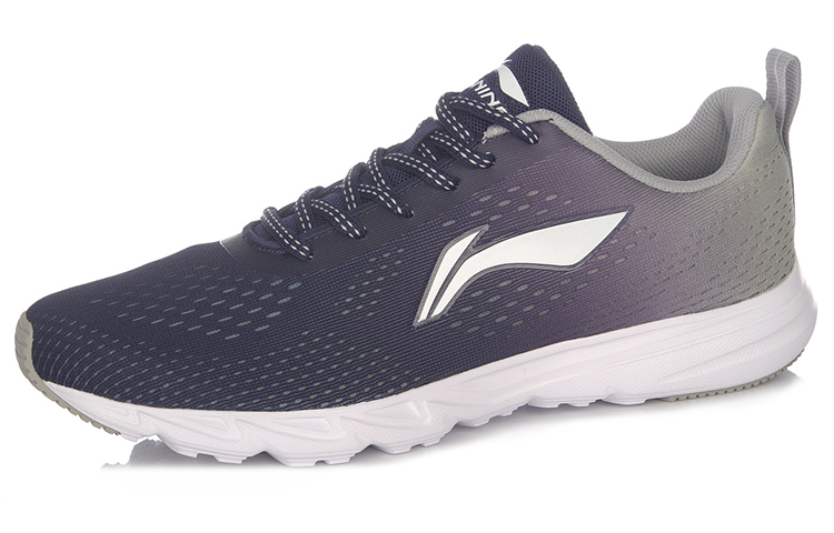 Order Li-Ning Leichte Strick-Laufschuhe ''Schwarz Grau'' ARBM041-2