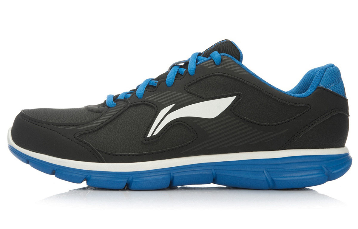 Li-Ning Lightweight Low-Top Running Shoe 'Black Blue' ARBK065-2