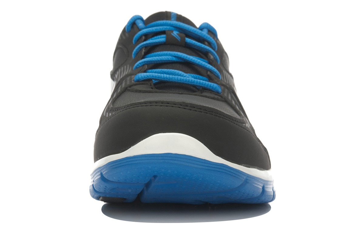 Shop Sepatu Lari Low-Top Ringan Li-Ning 'Hitam Biru' ARBK065-2