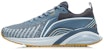 Li-Ning Kasut Sukan Ringan Bercorak 'Lime Blue' Bertapak Rendah ARSR039-3